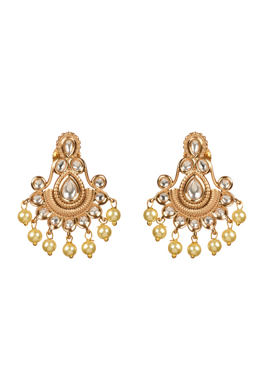 Gold Plated small Chandbala